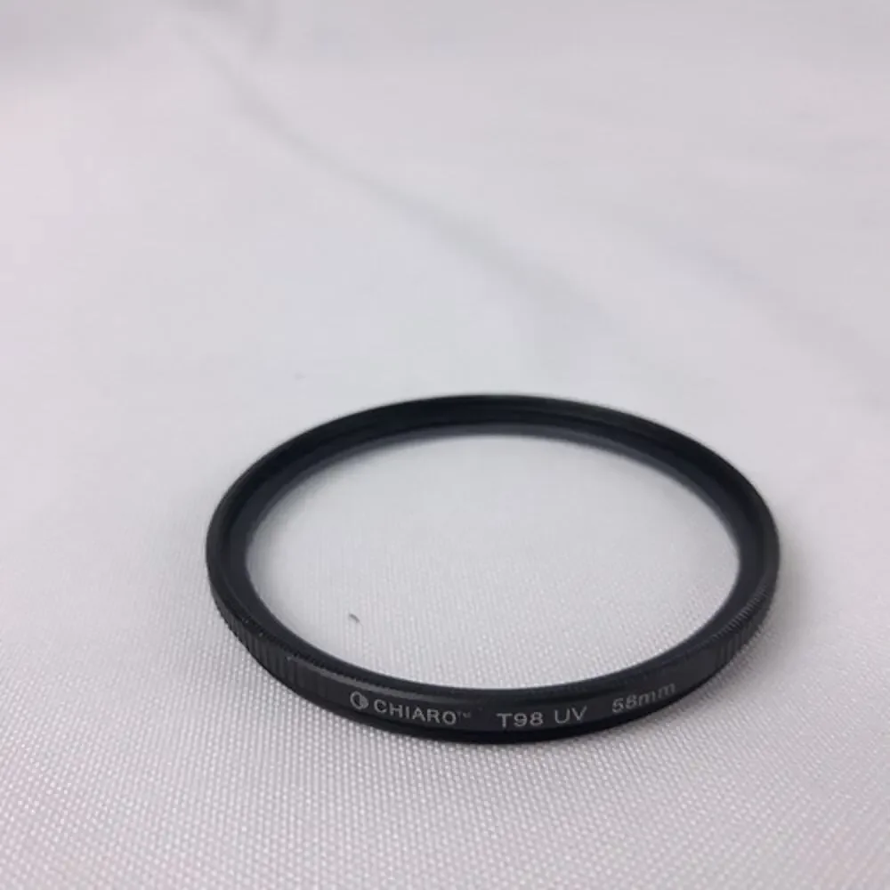Chiaro T98 UV Filter 58mm Camera Lens Protector Clear Glass Photography